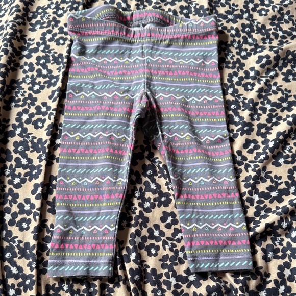 Colorful Patterned Leggings Set - Picture 6 of 9